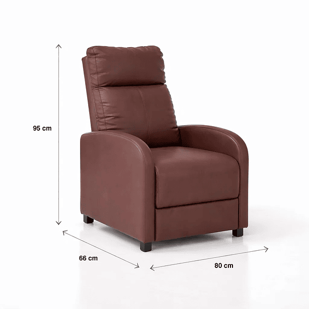 Sillón Eda - Café oscuro 4