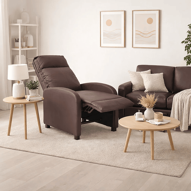 Sillón Eda - Café oscuro 3