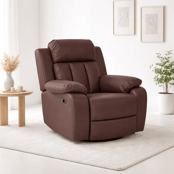 Sillón Solvi - Café oscuro 2