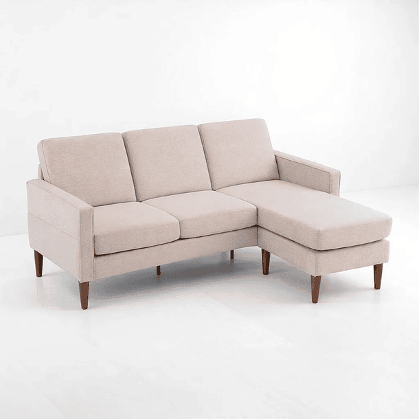 Sofá Esquinero Urban Lounge con Asiento Acolchado - Beige 1