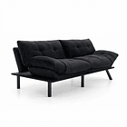 Sofá Cama PlushFlex Negro 1