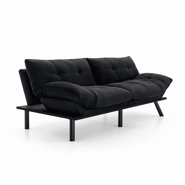 Sofá Cama PlushFlex Negro 1