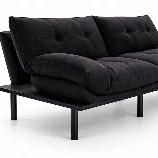 Sofá Cama PlushFlex Negro 6