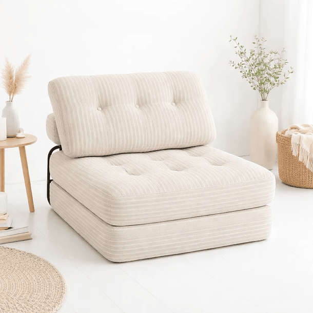 Sillón Plegable SoftNest Blanco 2