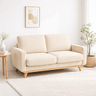 Sofá Velvet Beige Luxe 2