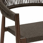 Silla de Terraza Douce - Aluminio y Rattan 6