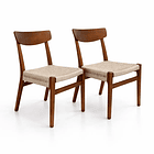 Pack de 2 Sillas Koda Madera - Natural 1