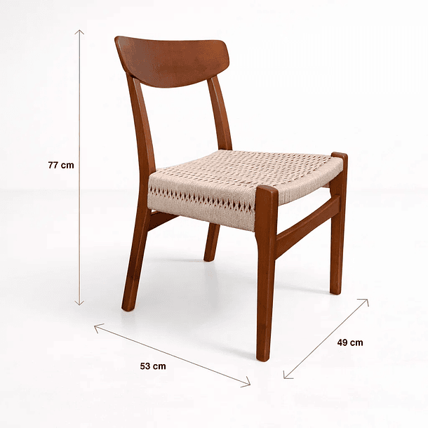 Pack de 2 Sillas Koda Madera - Natural 4