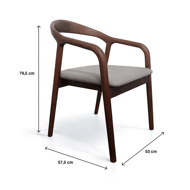 Pack de 2 Sillas Kind Madera - Natural 4