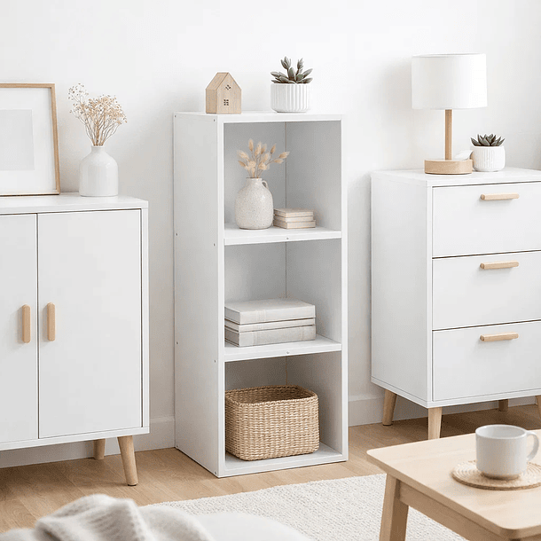 Estante Eiry 3 Color Blanco 3