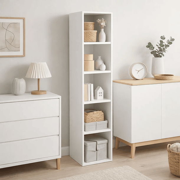 Estante Eiry 5 Color Blanco 3