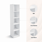 Estante Eiry 5 Color Blanco 5