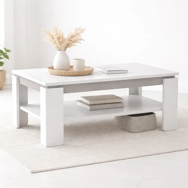 Mesa De Centro Oslo Blanca 2