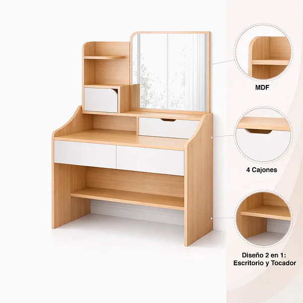 Escritorio tocador Genova 5