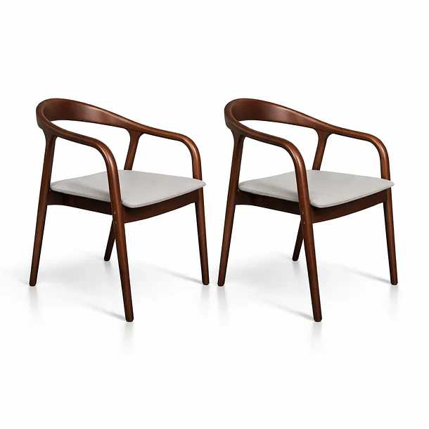 Pack de 2 Sillas Kind Madera - Natural 1