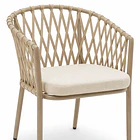 Silla de Terraza Trame - Aluminio y Cuerda 6