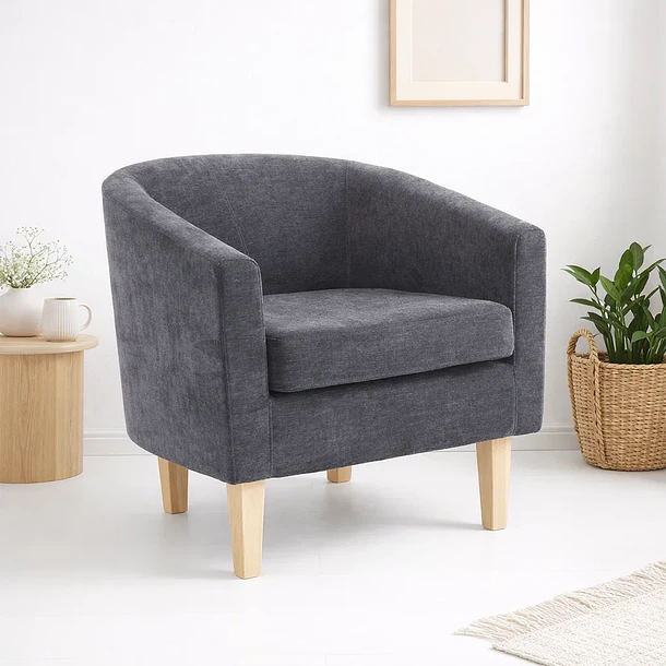 Sillón Compacto WoodLine - Gris 2