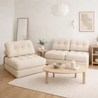 Sillón Plegable SoftNest Blanco 3