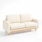 Sofá Velvet Beige Luxe 1