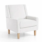 Sillón Elegance Home en Tela Beige 1