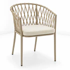 Silla de Terraza Trame - Aluminio y Cuerda 1