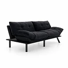 Sofá Cama PlushFlex Negro 1