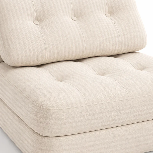 Sillón Plegable SoftNest Blanco 6