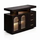 Mueble Cafetero GlassLight con LED 1