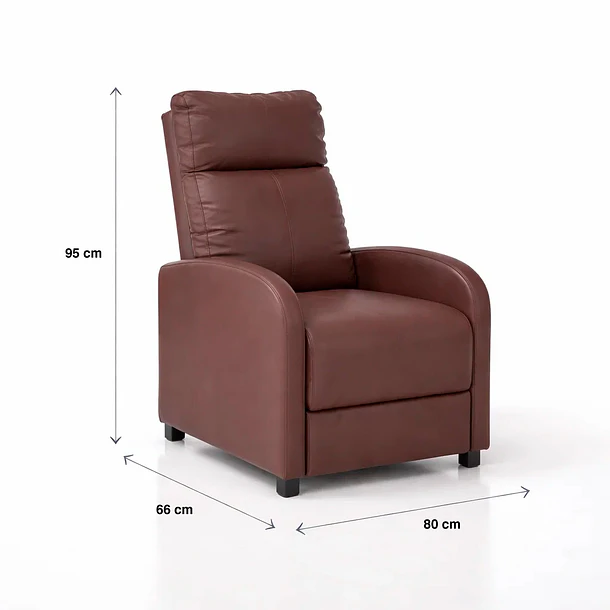 Sillón Eda - Café oscuro 4