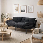 Sofá Cama PlushFlex Negro 3