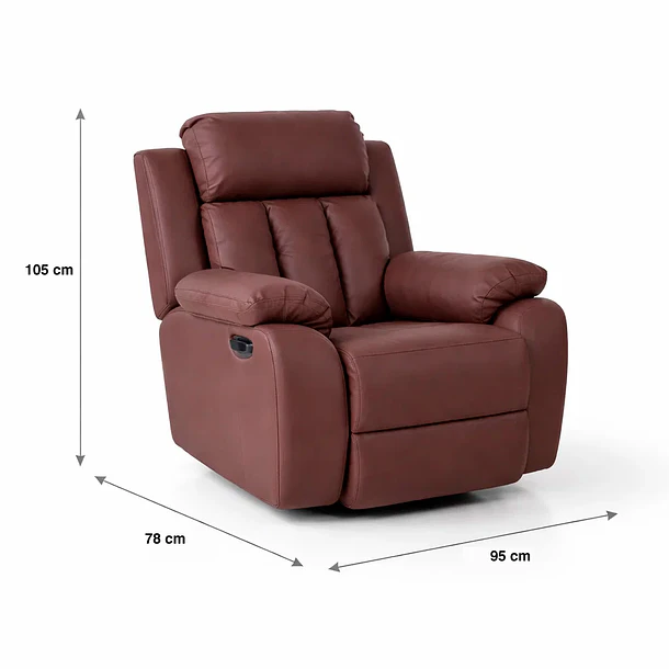 Sillón Solvi - Café oscuro 4