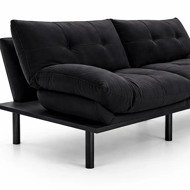 Sofá Cama PlushFlex Negro 6