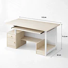 Escritorio Arrecife Light Grey 4