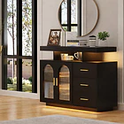 Mueble Cafetero GlassLight con LED 3