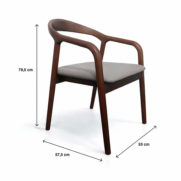 Pack de 2 Sillas Kind Madera - Natural 4