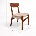 Pack de 2 Sillas Koda Madera - Natural 4