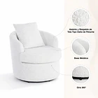 Sillón Giratorio Teddy Comfort 360° 5