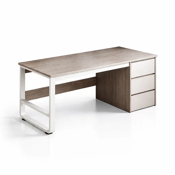 Escritorio con cajones Andorra Gray 1