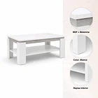 Mesa De Centro Oslo Blanca 5