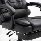 Silla ejecutiva masajeadora negra 6