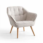 Butaca Decorativa Velvet Chic - Beige 1