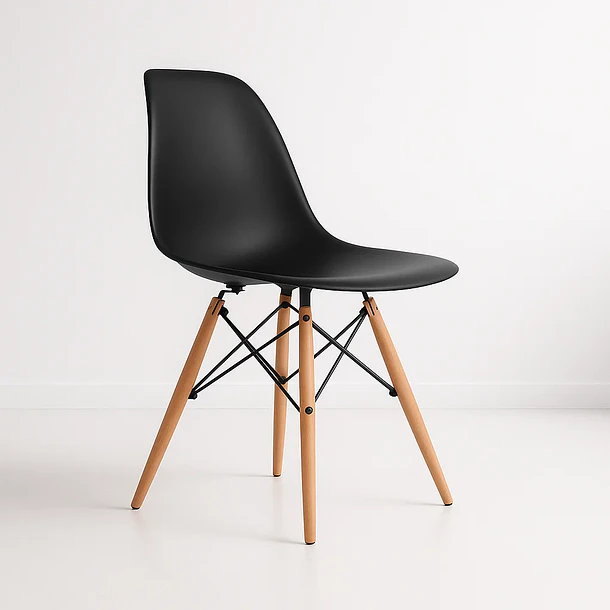 Silla Eames - Negro 1