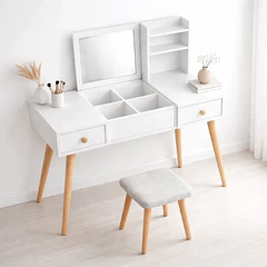 Escritorio tocador blanco