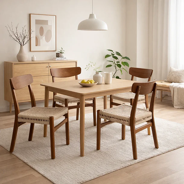 Pack de 2 Sillas Koda Madera - Natural 3