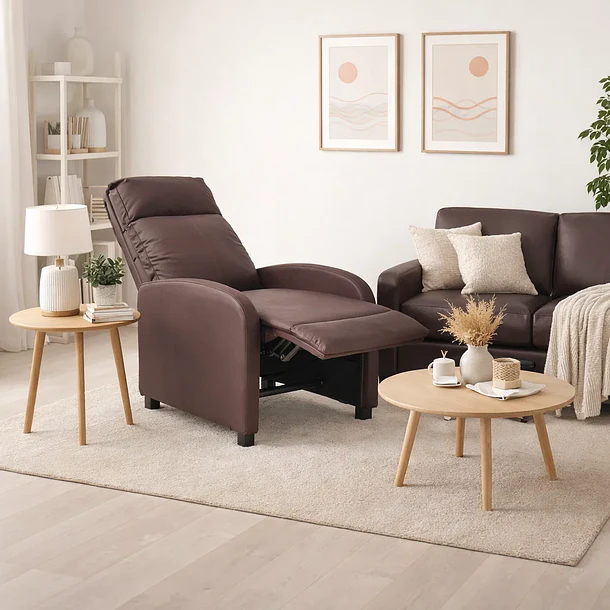 Berger Sillón Eda - Café oscuro 3