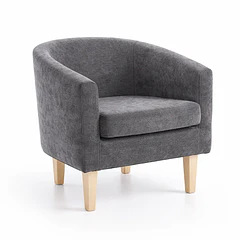 Sillón Compacto WoodLine - Gris
