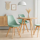 Silla Tulip Acolchada - Menta 3