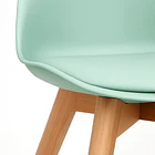 Silla Tulip Acolchada - Menta 6