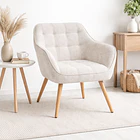 Butaca Decorativa Velvet Chic - Beige 2