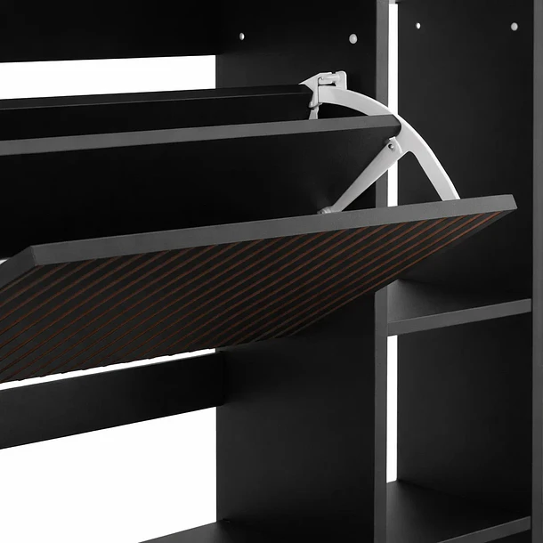 Zapatero Urban Flex - Negro 6